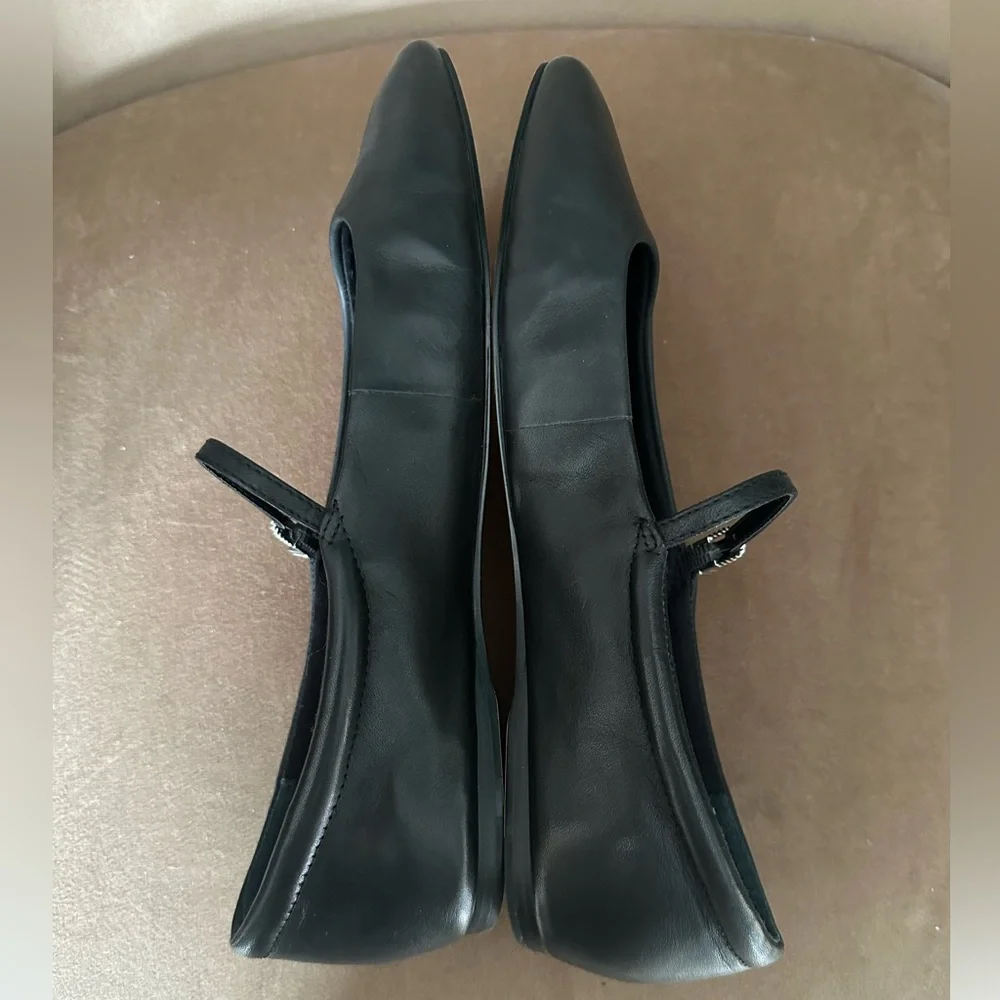 Dolce Vita Reyes Black Mary Jane Flats - Picture 6 of 8